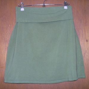 Hanes Fold Over Waist Skirt